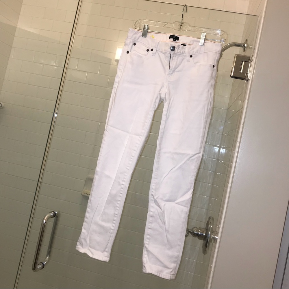 J Crew White Jeans